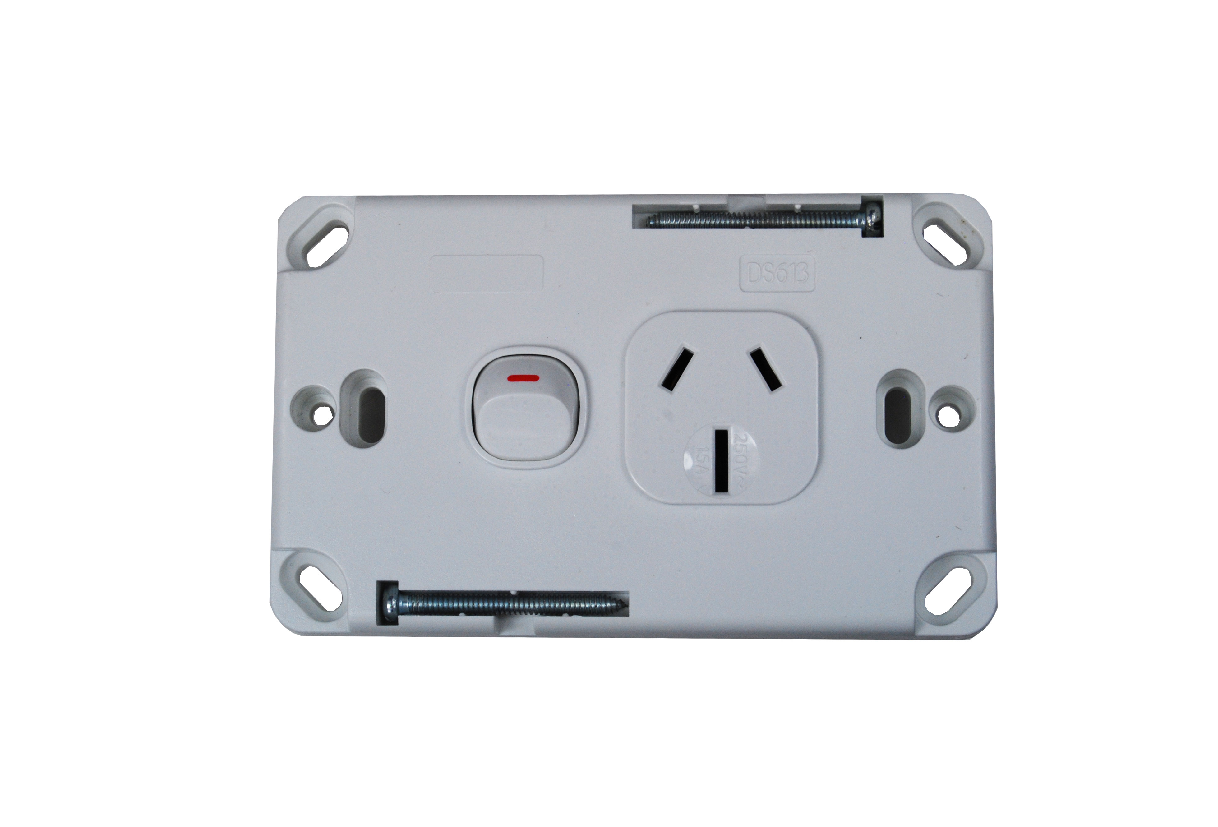 Single Power Point Classic 15Amp Horizontal